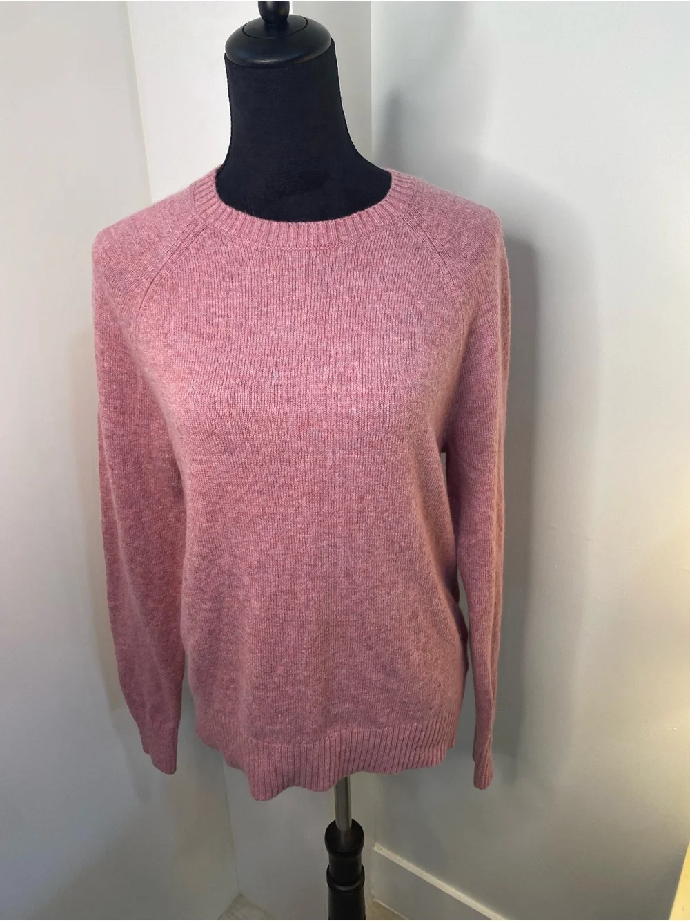 J. Crew Women's Pink Crewneck Sweater